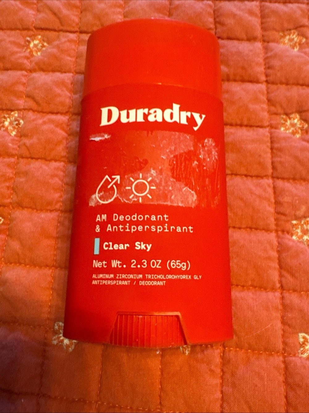 Clear Sky AM Deodorant & Antiperspirant - Red